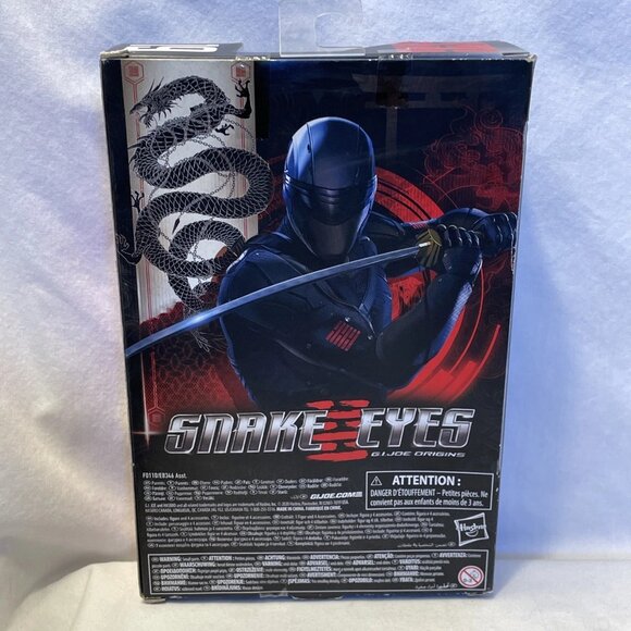 GI Joe Classified Baroness Origin Figure 6" Hasbro 19 Cobra Snake Eyes New F0110 - Picture 4 of 13